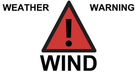 red wind warning meaning
